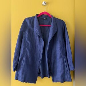 Eileen Fisher Navy Blazer